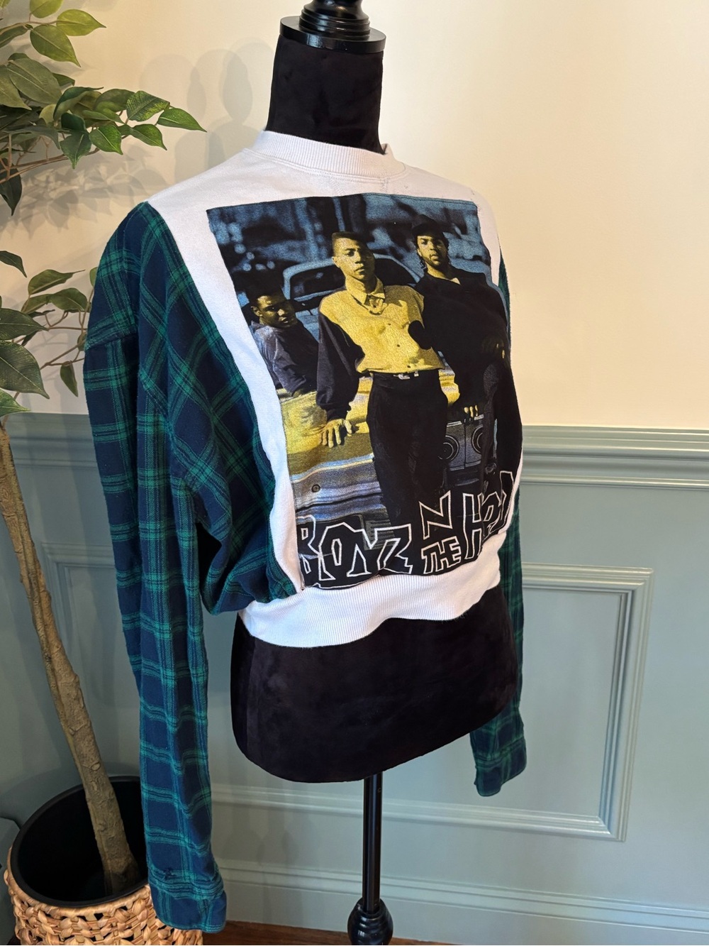 Upcycled Boyz in the Hood Top